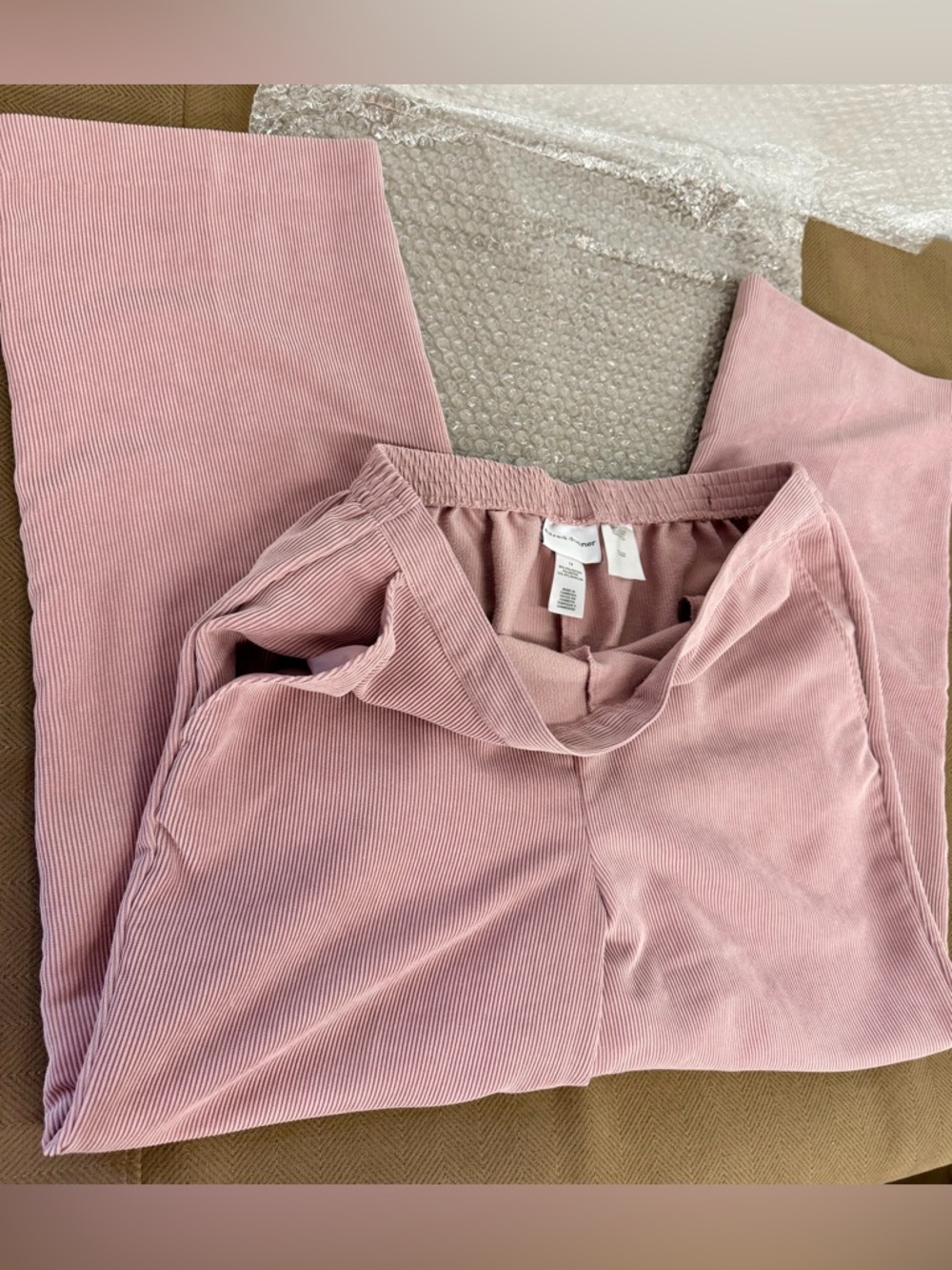 Alfred Dunner Dusty Rose Corduroy Pull-on Pants